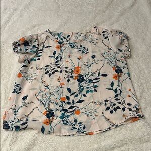 Floral Print Women's Blouse